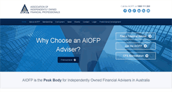 Desktop Screenshot of aiofp.net.au